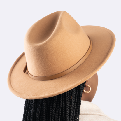 Picture of Capri Natural Fedora Hat