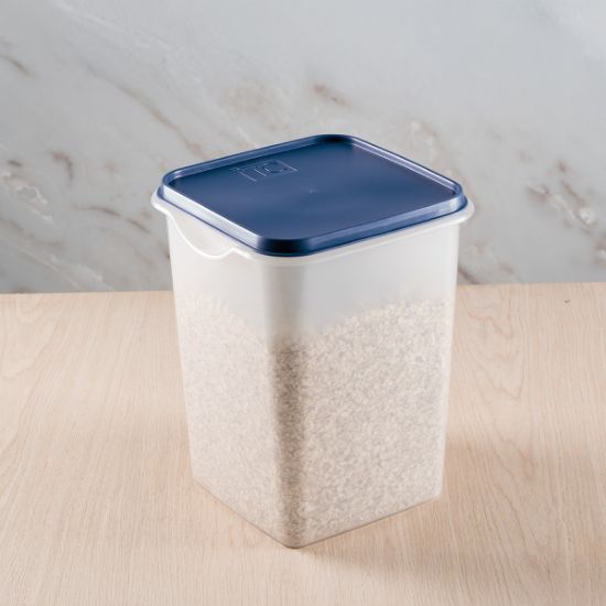 Picture of Easy Store Square With Lid 6Lt - Navy (New)