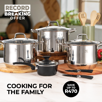 Picture of 26cm Stainless Steel Stock Pot - 11lt