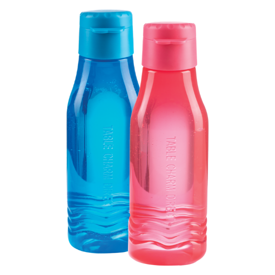 Picture of (2) Kids Water Bottles 500ml Aqua & Candy